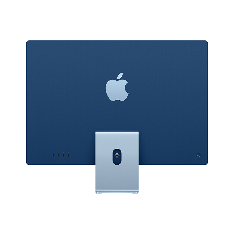 Apple 苹果 iMac 2021款 M1 芯片版 24英寸 一体机 蓝色（M1、核芯显卡、16GB、256GB 