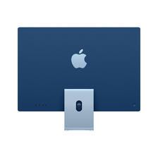 Apple 苹果 iMac 2021款 M1 芯片版 24英寸 一体机 蓝色（M1、核芯显卡、16GB、256GB 