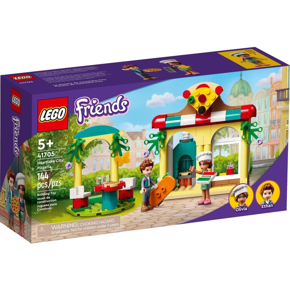 乐高 LEGO Friends好朋友系列 41705 心湖城批萨店 61.75元