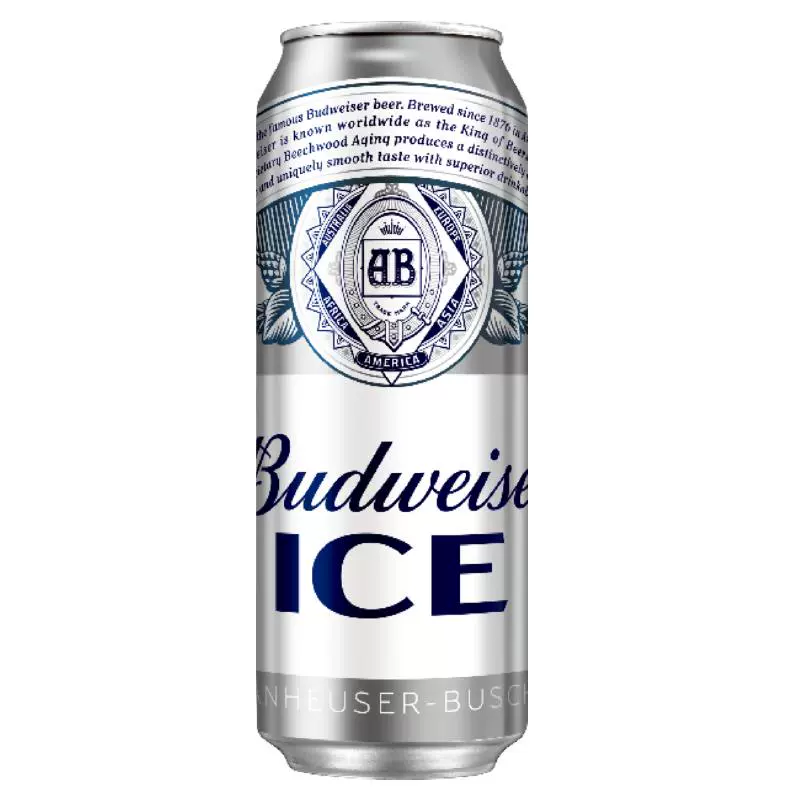 Budweiser 百威 啤酒冰啤500ml*18整箱 ￥73