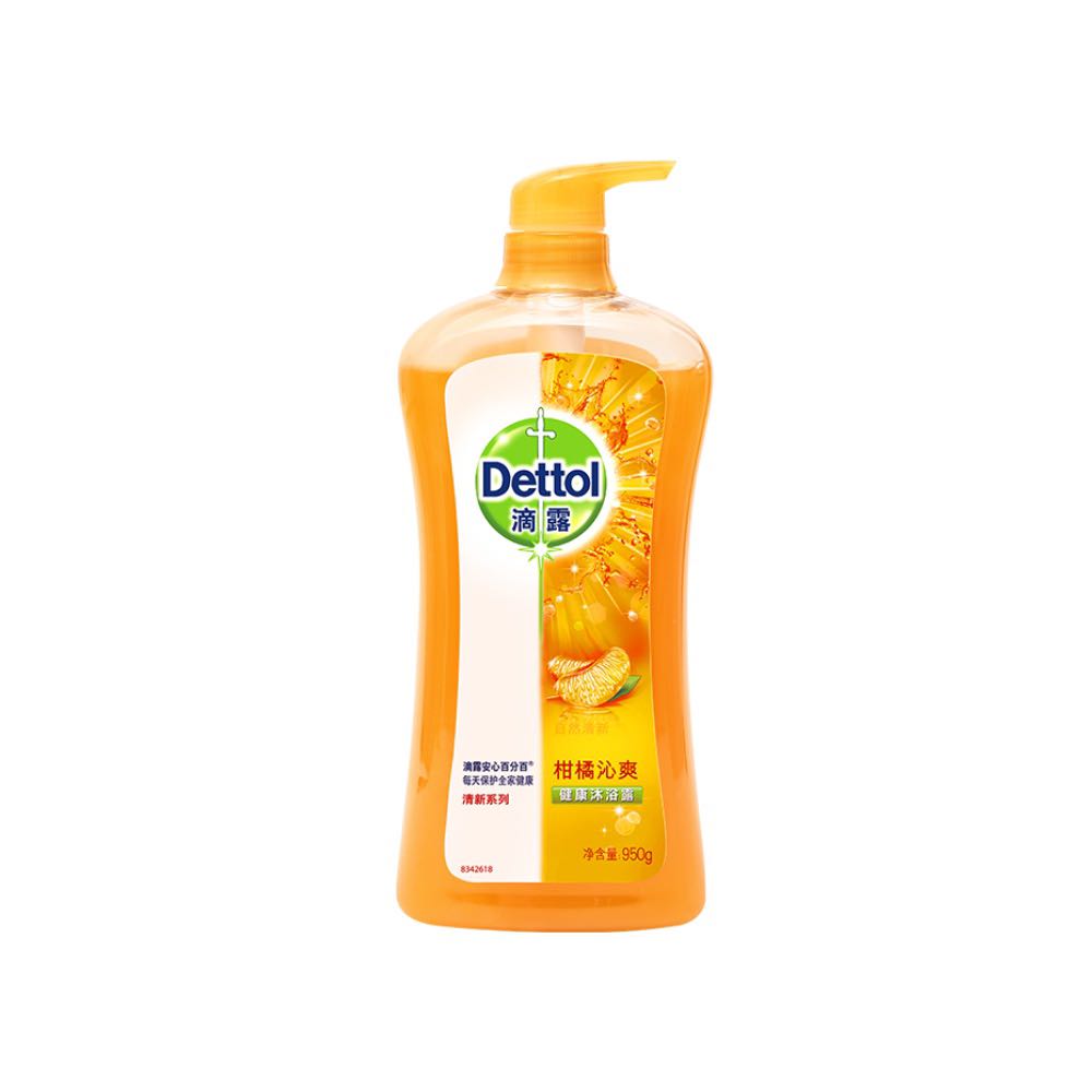 Dettol 滴露 健康沐浴露 柑橘沁爽 950g 19.9元