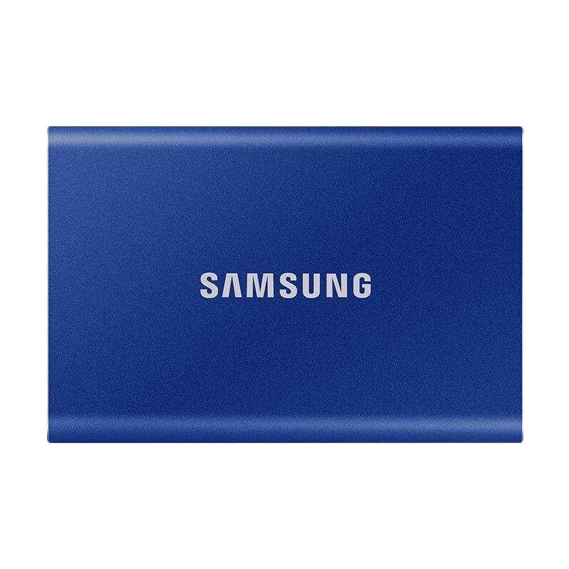 三星 SAMSUNG T7 USB 3.2 Gen 2 移动固态硬盘 Type-C 2TB 极光蓝 1089元