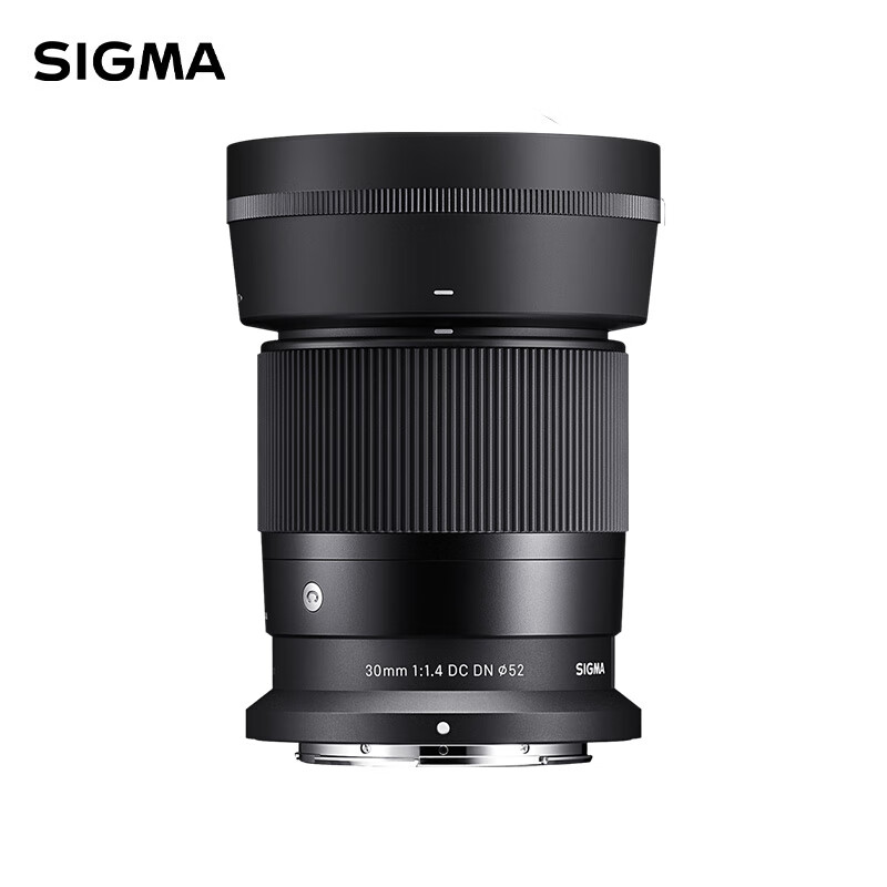 SIGMA 适马 Contemporary系列 30mm F1.4 DC DN 标准定焦镜头 尼康Z卡口 52mm 2399元