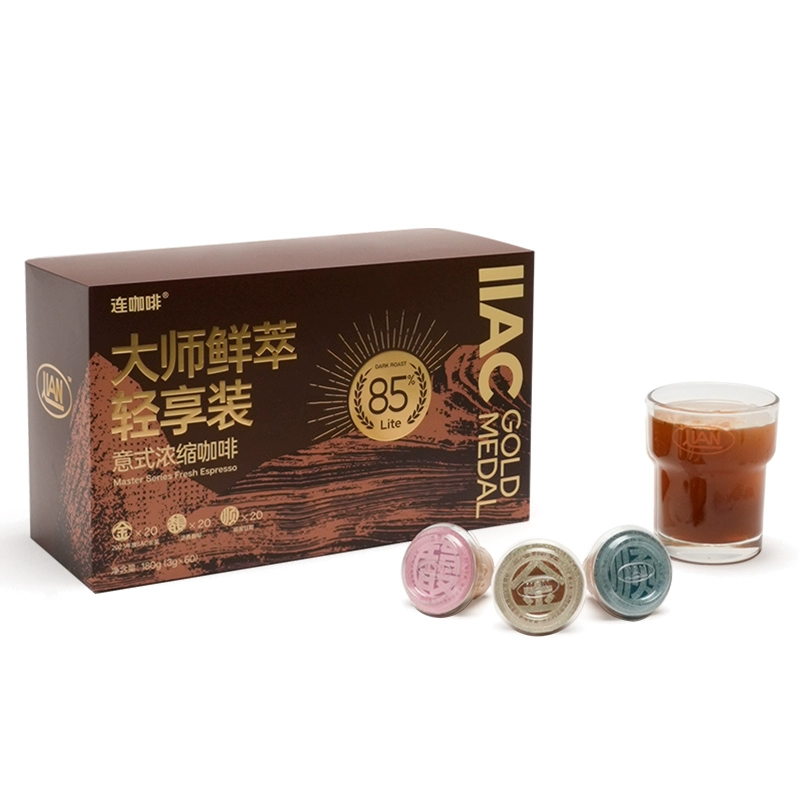 Coffee Box 连咖啡 鲜萃意式浓缩 速溶咖啡 3g*60颗 ￥128