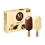 PLUS会员：MAGNUM 梦龙 和路雪 香草口味+白巧克力坚果口味冰淇淋 43g*6支 19.16