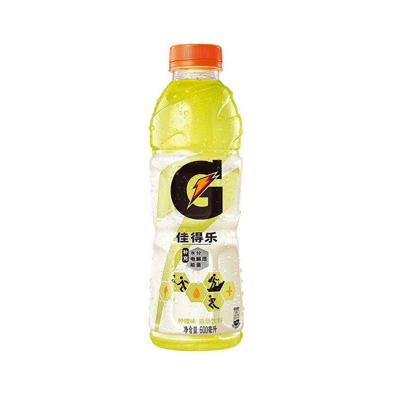 GATORADE 佳得乐 pepsi 百事 佳得乐 GATORADE 柠檬味600ml*15瓶 33.85元（需买2件，需