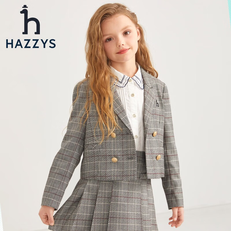 HAZZYS 女童西装简约外套 269元（需用券）