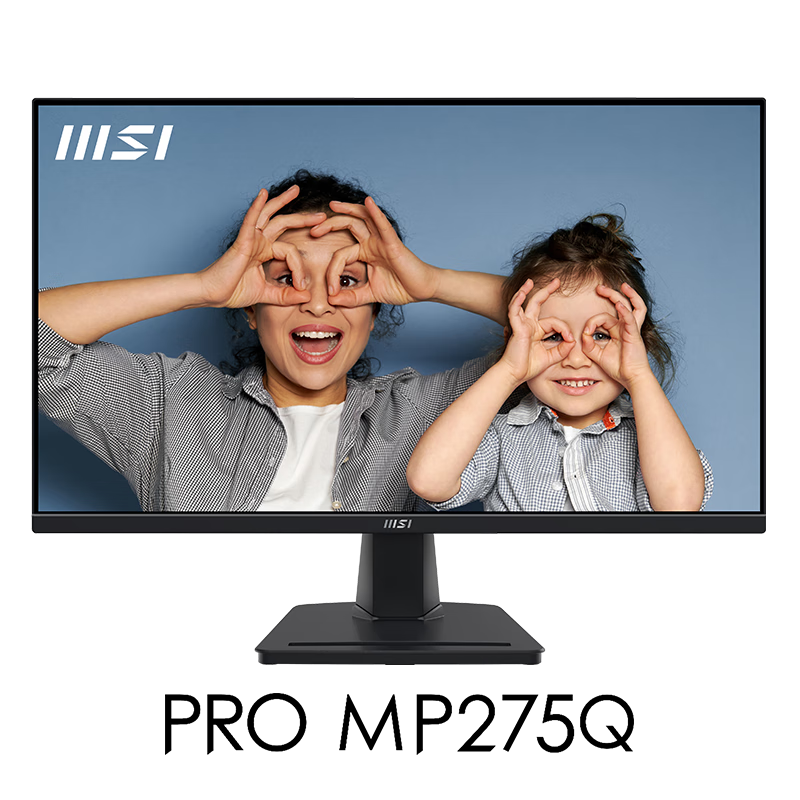 MSI 微星 27英寸电脑显示器 2K 100Hz PRO MP275Q 711.09元