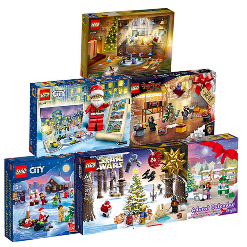LEGO 乐高 城市系列 60381 城市组 2023 年圣诞倒数日历 175.7元包邮