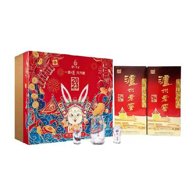 88VIP：泸州老窖 六年窖头曲礼盒52度 500ml*2瓶浓香型 135.55元（需领券）