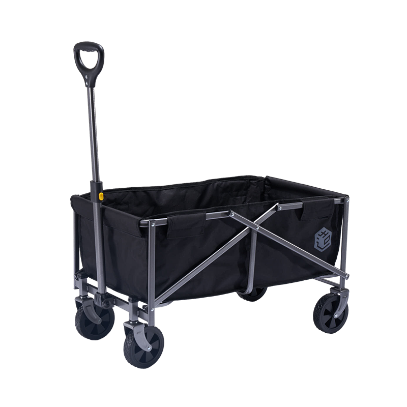 政府补贴，需凑单：京东京造 户外露营车折叠推车 石墨黑 104.13元(含国补、