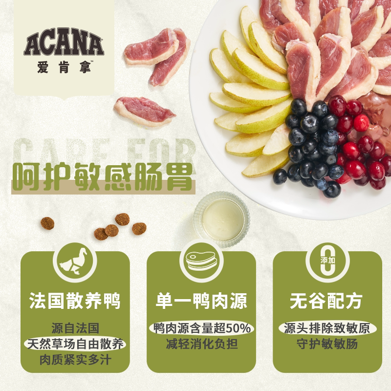 ACANA 爱肯拿 鸡肉均衡配方狗粮10.2kg 355.83元 - 86线报
