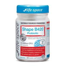 life space Lifespace澳洲进口益生菌胶囊塑身B420成人男女减脂期身材管理 66.5元