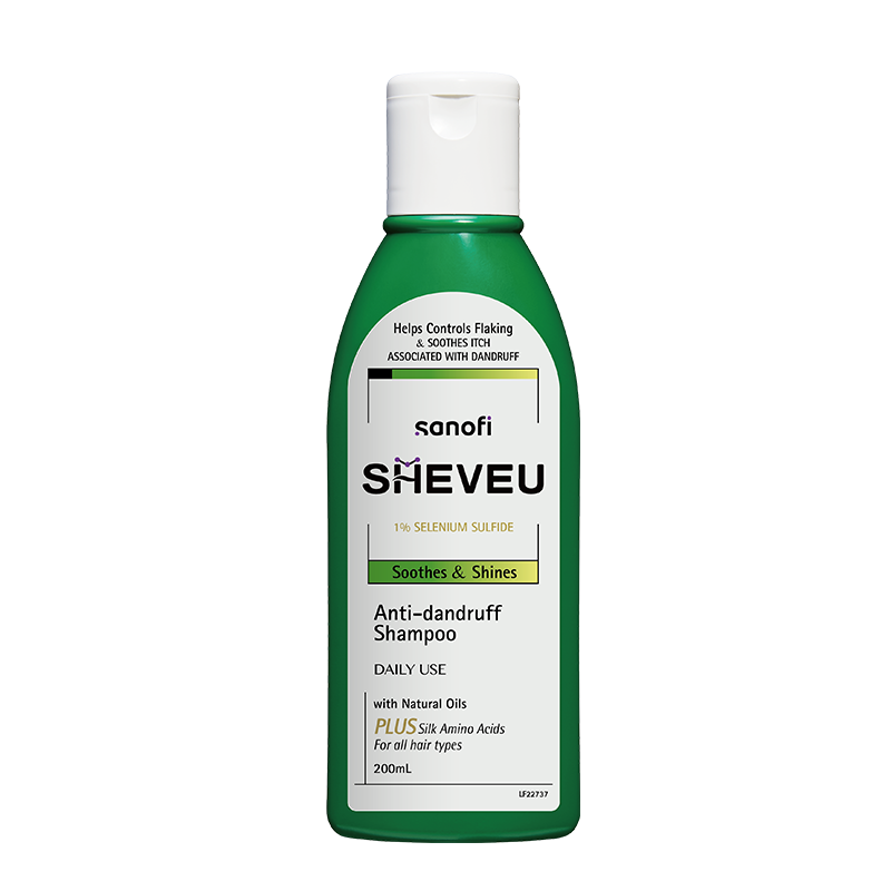 【合20.86元/件】SHEVEU 进口二硫化硒氨基酸去屑止痒控油洗发水 200ml*2件 41.72