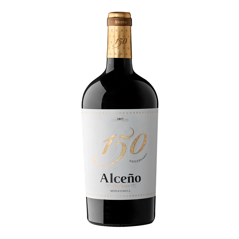 ALCENO 奥仙奴 西班牙奥仙奴150周年纪念款单一园干红葡萄酒 750ml 一瓶 144.54元