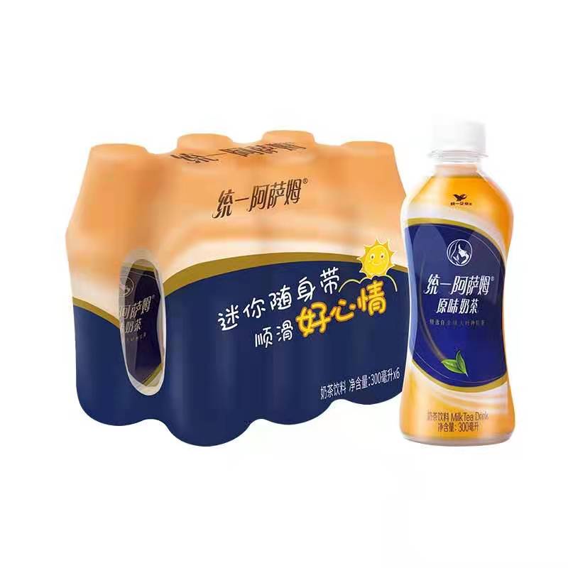 统一 阿萨姆奶茶原味迷你装300ml*12瓶 20.9元