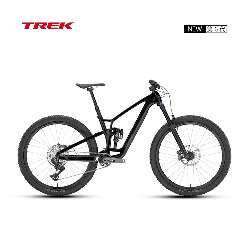 TREK 崔克 山地车 FUEL EX 9.8 GX AXS 碳纤维电变软尾全避震竞赛山地自行车 深烟