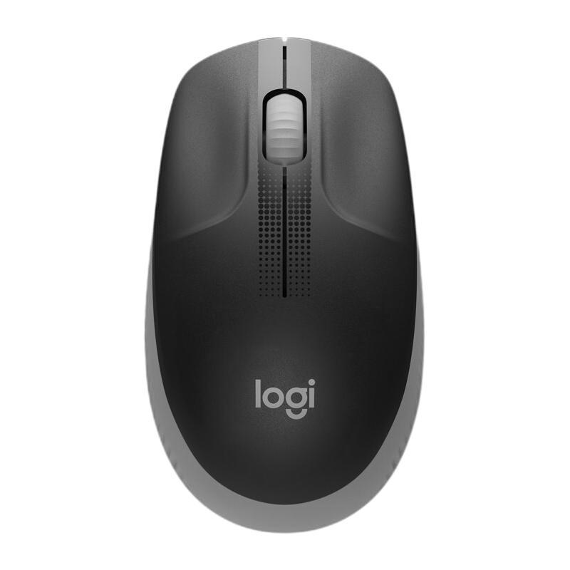 logitech 罗技 M190 2.4G无线鼠标 1000DPI 工业灰 89元