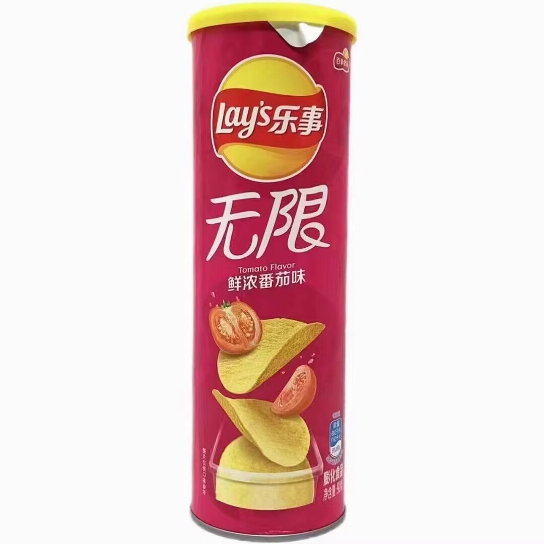 PLUS会员：Lays 乐事 薯片鲜浓番茄味90g 9.69元（合3.23元/件）