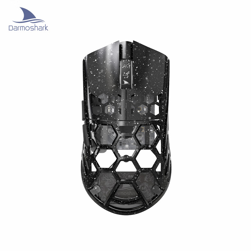 新品发售：Darmoshark 达摩鲨 M2Air 镁合金三模无线鼠标 26000DPI 星空黑 499元（
