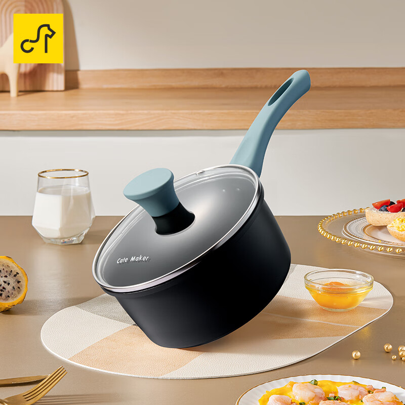 Cate Maker 卡特马克 多功能辅食不粘锅 16CM 47.3元（需用券）