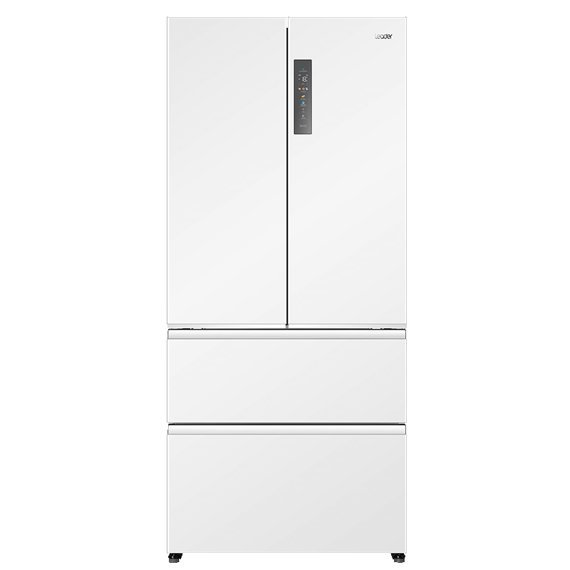 PLUS会员：Leader 海尔 501升风冷无霜一级能效白色法式家用超薄零嵌冰箱BCD-501