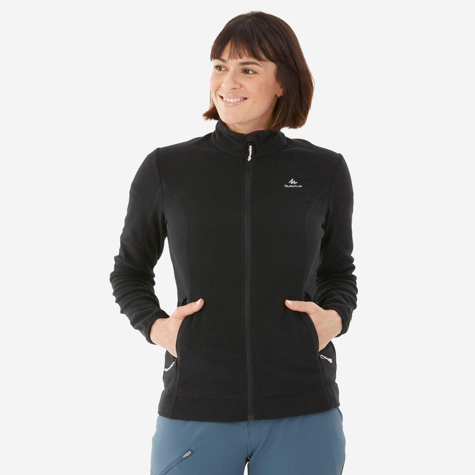 DECATHLON 迪卡侬 女款户外抓绒衣 半拉链款 8751783 69.9元