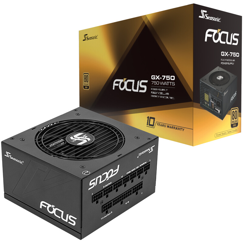 Seasonic 海韵 额定750W FOCUS金牌全模电脑电源 619元（需用券）