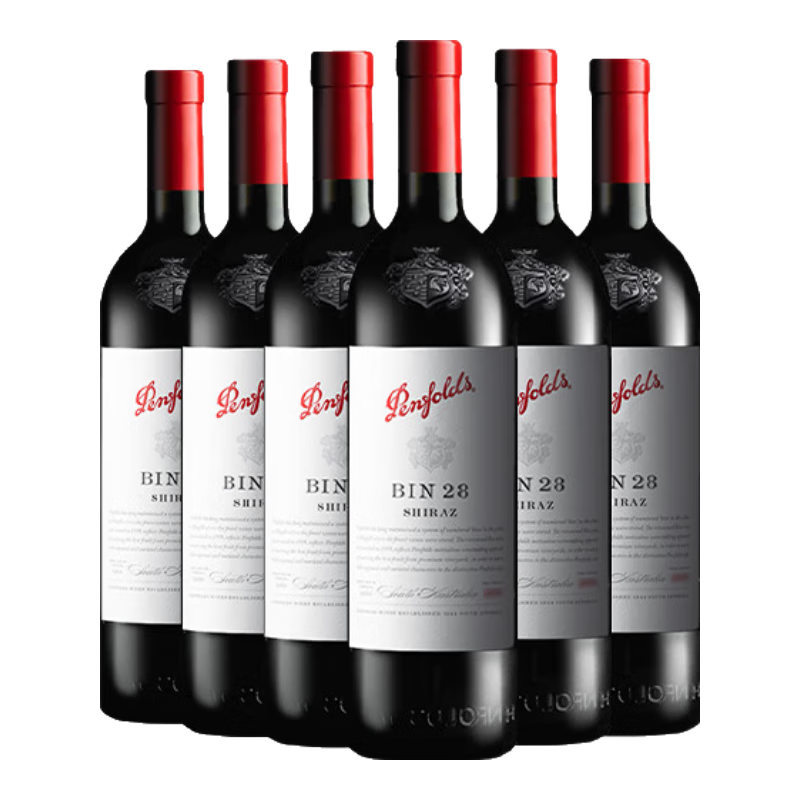 京东百亿补贴：Penfolds 奔富 BIN28 设拉子干红葡萄酒 750ml*6瓶 整箱装 1234元 包