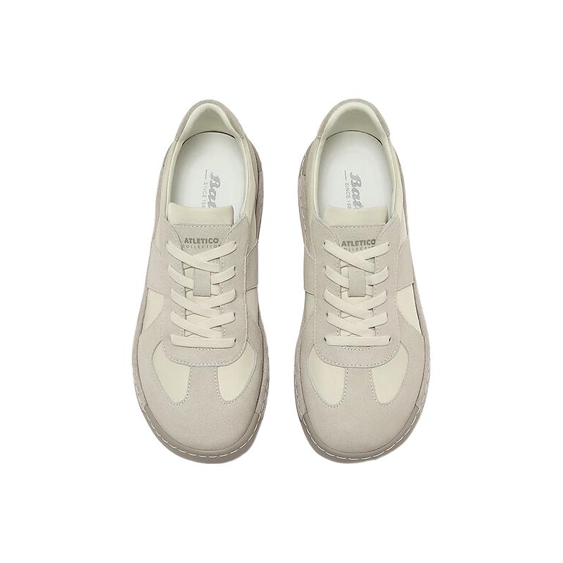 Bata 18630CM5 牛剖皮厚底 黑色 42码 男士休闲鞋---券后154元