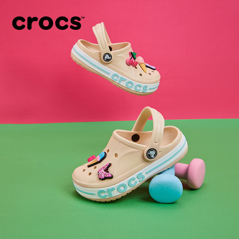 crocs 卡骆驰 儿童洞洞鞋沙滩鞋（29-34码） 103.15元（需用券）