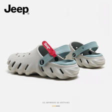 需首单、PLUS会员：Jeep 吉普 户外沙滩洞洞鞋 情侣款 颜色任选 63.36元包邮（