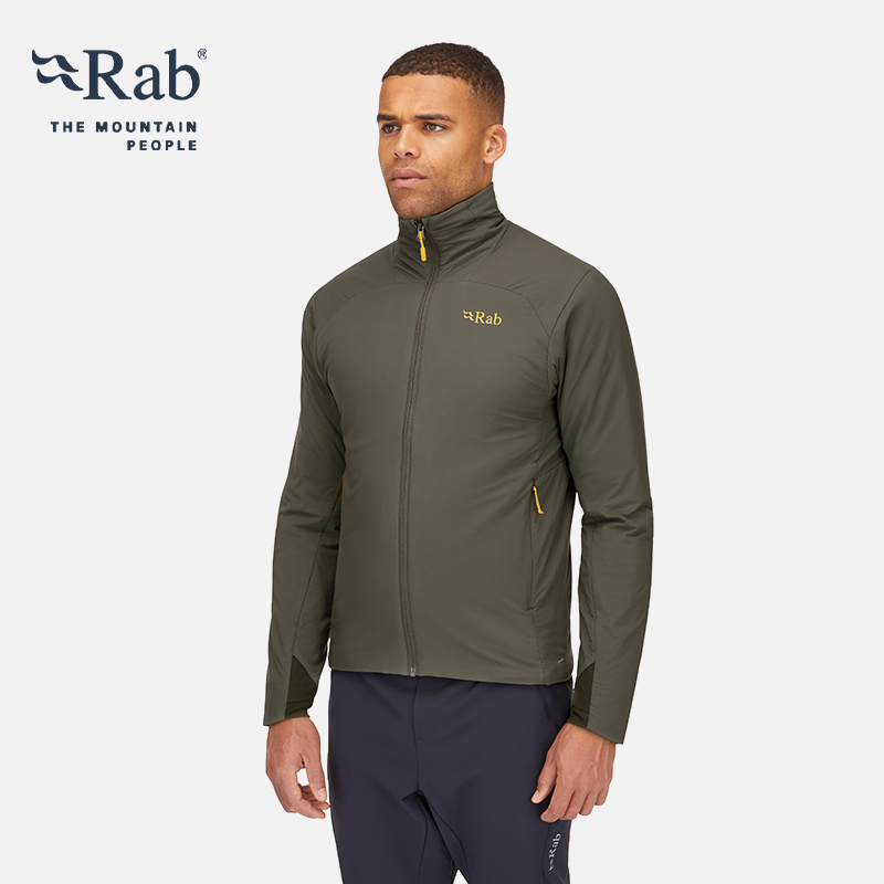 Rab 睿坡 男士Xenair Light保暖金标立领棉服运动轻量夹克 QIP-16 919元（需用券）