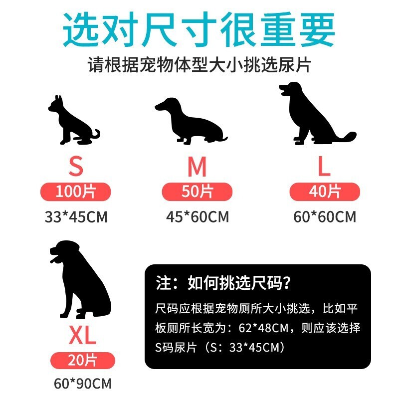 珑小宠 小宠 狗尿垫 M50 17.8元（需用券）