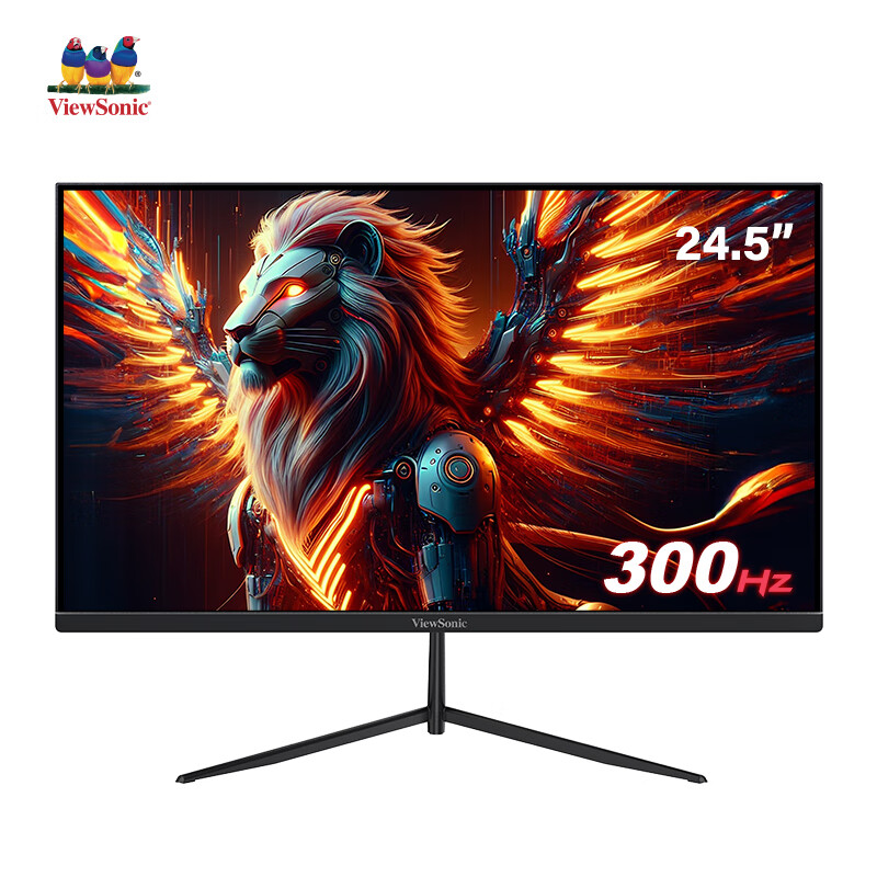 ViewSonic 优派 24.5英寸 原生300Hz 高刷FastIPS 硬件低蓝光 VX2563-HD-PRO 699.61元