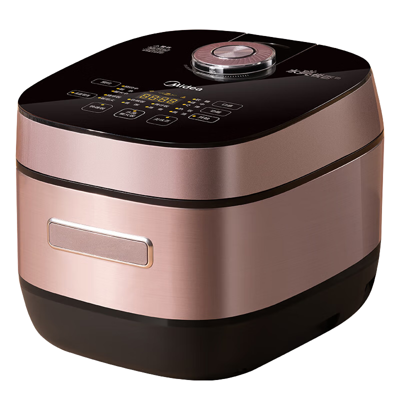 PLUS会员：美的（Midea）水亮煲系列 IH电磁加热 电饭煲Pro 5L 微压焖香 MB-HS510 3