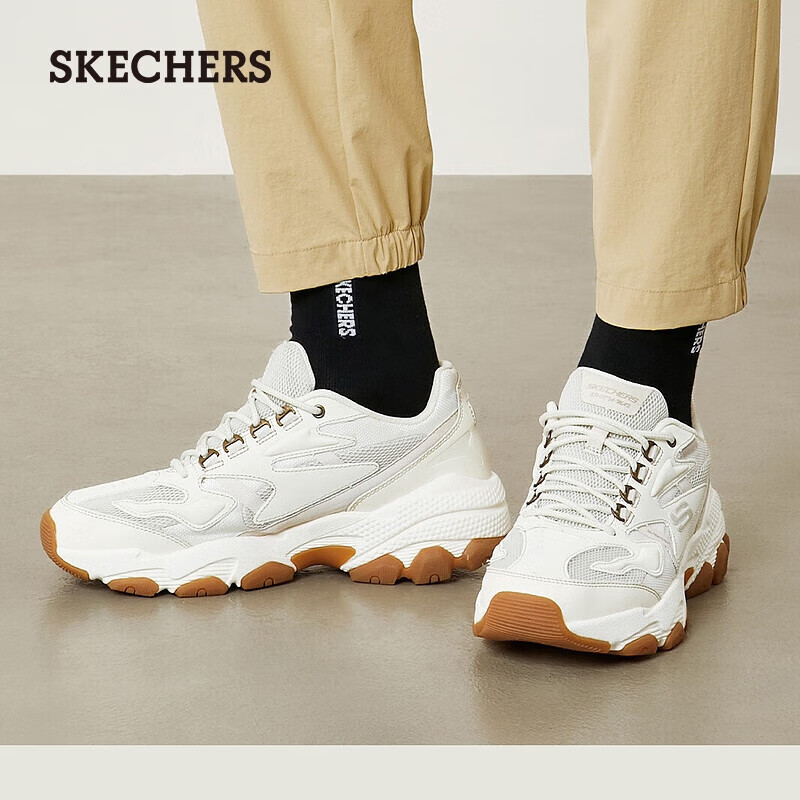 PLUS会员：SKECHERS 斯凯奇 休闲老爹鞋 237121 236.05元包邮（需用券）