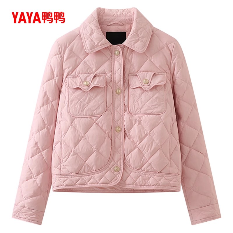 YAYA 鸭鸭 女士羽绒服 YE4B602373W-gf1 2024新品 199元（需用券）