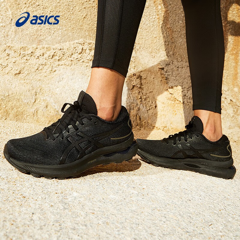 PLUS会员：ASICS 亚瑟士 GEL-NIMBUS 24 (D) 女鞋宽楦跑鞋 1012B199 565.12元包邮（需凑