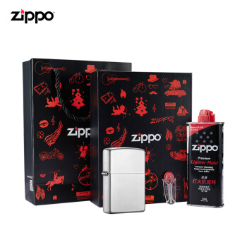 ZIPPO 打火机礼盒套装 锻纱205TZ套装 打火机zippo 防风火机-京东 175.7元