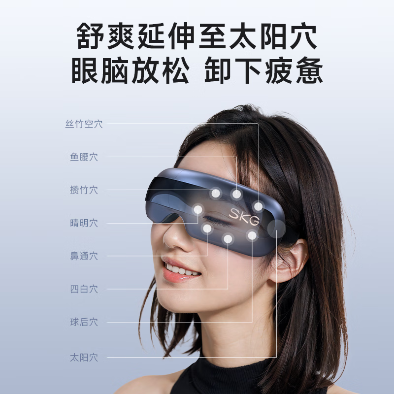 SKG 未来健康 E3二代 眼部按摩仪 326.2元（需用券）