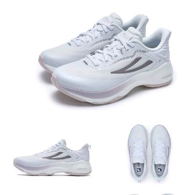 预售、PLUS会员：FILA 斐乐 官方跑步鞋女鞋 FLOW 2 轻飞路跑鞋 斐乐白-WT 37.5 549