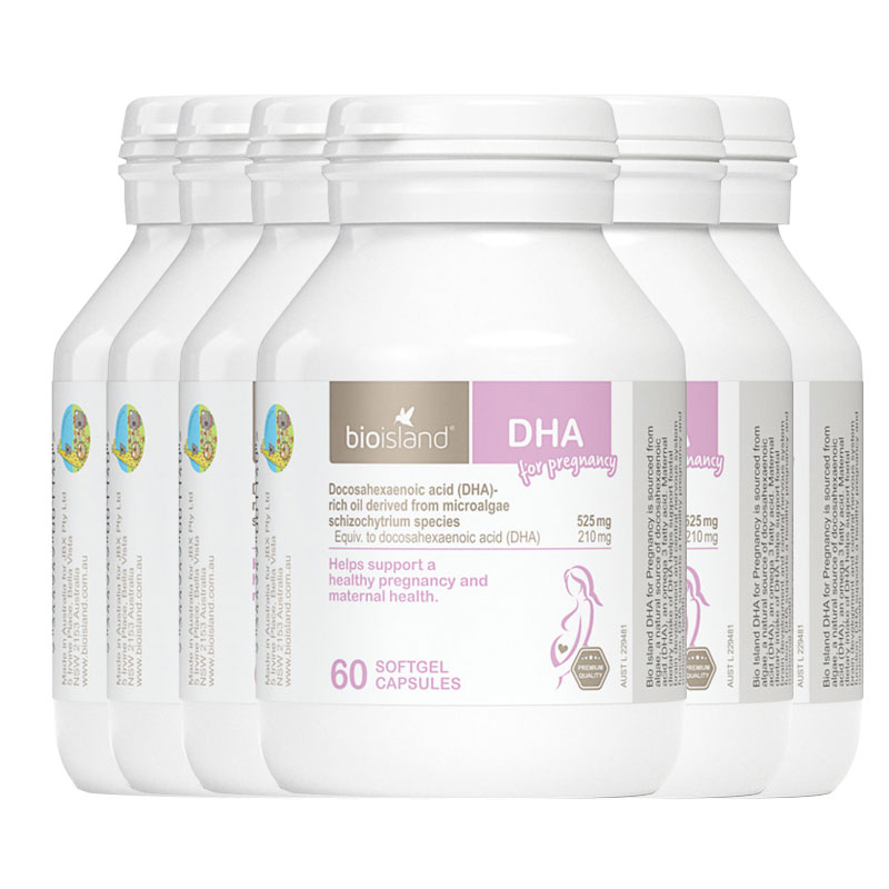 88VIP：佰澳朗德 孕妇海藻油DHA 60粒*6瓶 662.53元（包税包邮，双重优惠）
