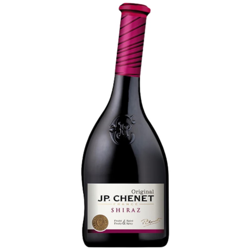 J.P.CHENET 香奈 设拉子西拉干红葡萄酒 西拉单支 750ml 63.86元（需买2件）
