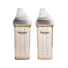 hegen PPSU奶瓶套装 两只装 330ml 白色 0月+ ￥259.35
