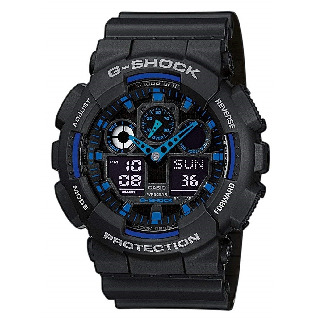 CASIO 卡西欧 G-SHOCK YOUTH系列 51.2毫米石英腕表 GA-100-1A2 492.05元包邮（双重优惠