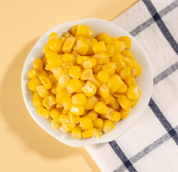 瘦身减脂必备！Goodfarmer 佳农 即食水果型甜玉米粒（带勺子） 80g*10袋 ￥9.9