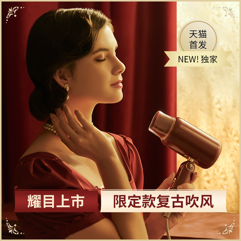 罗拉如炬 Lowra rouge 罗拉吹风机家用低辐射负离子护发电吹风礼盒 169.15元（