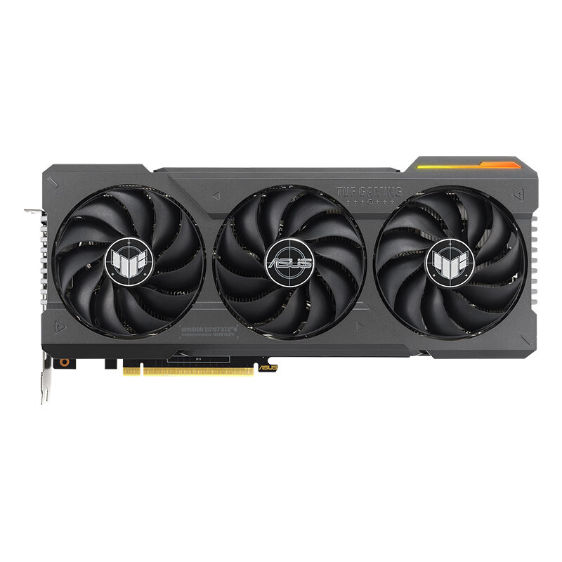 华硕 ASUS TUF GeForce RTX 4070 Ti SUPER O16G-GAMING 显卡 16GB 黑色 7299元