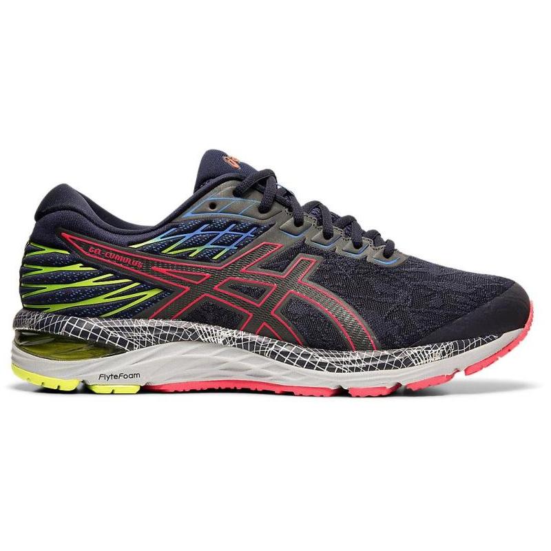 ASICS 亚瑟士 Gel-Cumulus 21 LS 男子跑鞋 1011A634-400 深蓝红 44.5 1376元（需用券）